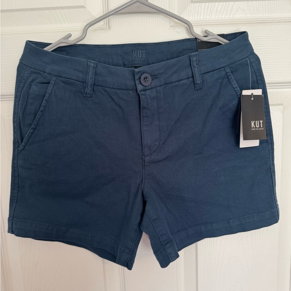 Kut from the Kloth Women's Blue Trouser Shorts